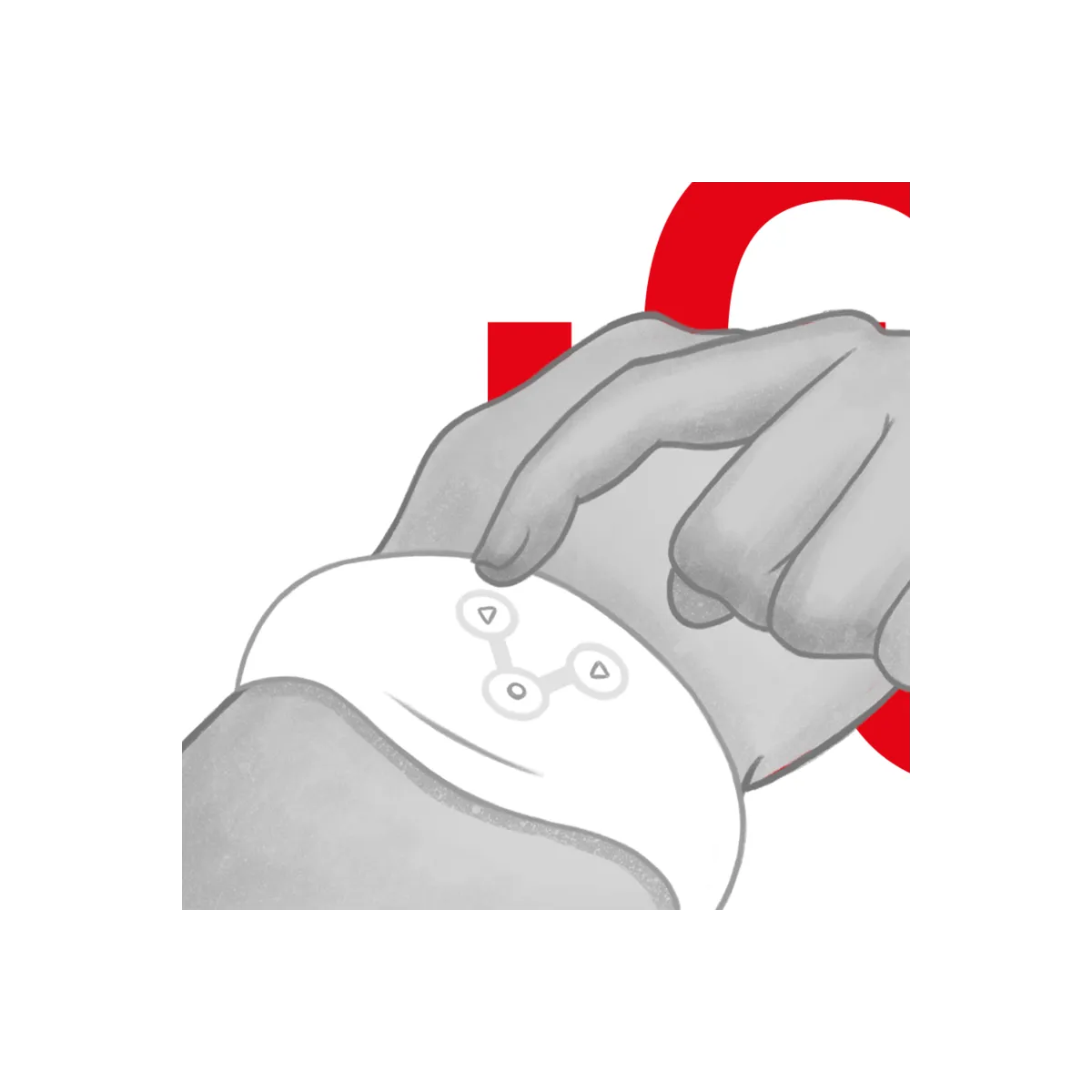 Wireless-Technologie-Uhr Weiss von Watchme | Fesselliebe.de