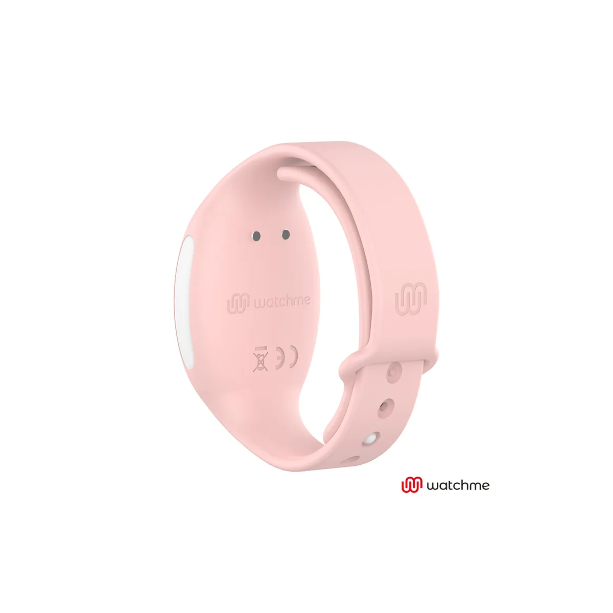 Wireless-Technologie-Uhr Zartes Rosa von Watchme | Fesselliebe.de