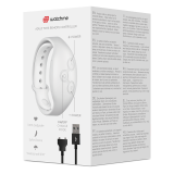 Wireless-Technologie-Uhr Zartes Rosa von Watchme | Fesselliebe.de