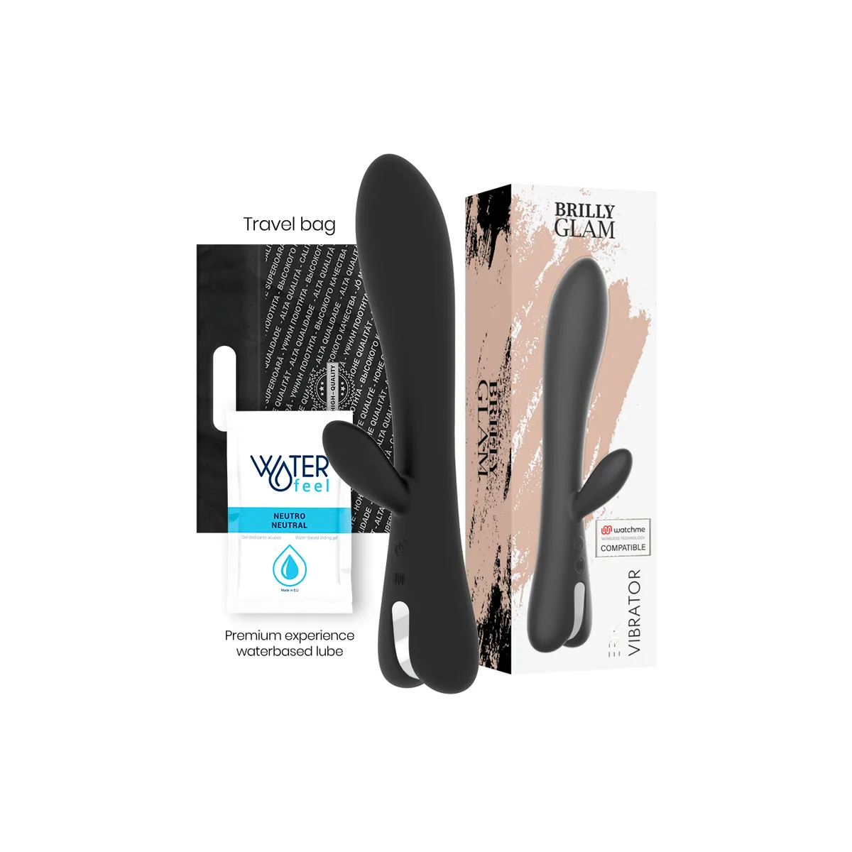 Erik Vibrator Watchme Kompatibel mit Drahtloser Technologie von Brilly Glam | Fesselliebe.de