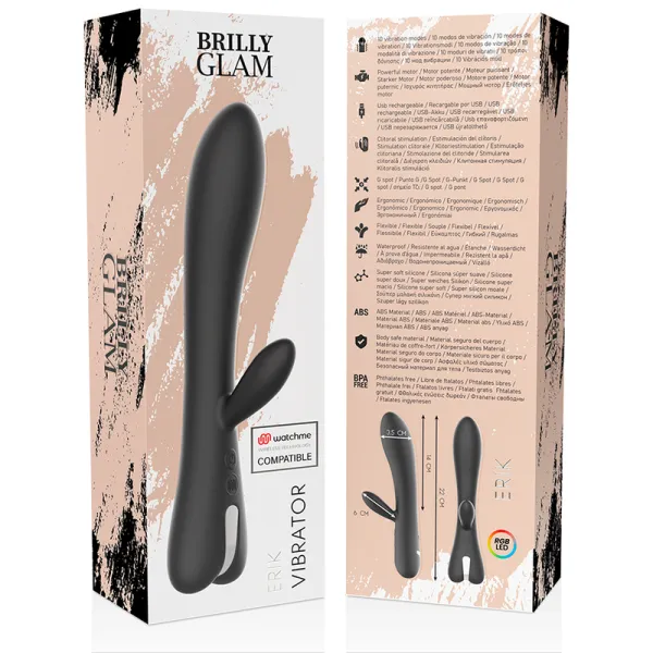 Erik Vibrator Watchme Kompatibel mit Drahtloser Technologie von Brilly Glam | Fesselliebe.de