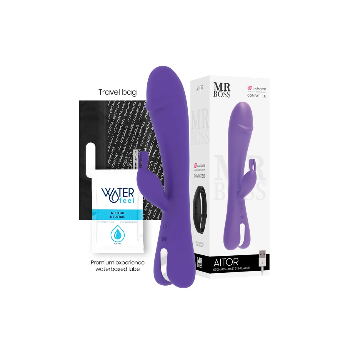 Aitor Rabbit Kompatibel mit Watchme Wireless Technology von Mr, Boss | Fesselliebe.de