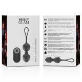 Vibrierende Kegelperlen mit Fernbedienung von Brilly Glam | Fesselliebe.de