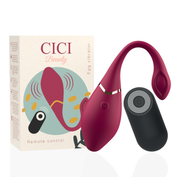 Premium Silikon Ei Vibrator mit Fernbedienung von Cici Beauty | Fesselliebe.de