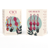 Premium Silikon 3 Vibrierende Kegelperlen mit Fernbedienung von Cici Beauty | Fesselliebe.de