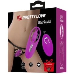Wild Rabbit Stimulator für Höschen mit Fernbedienung Flieder von Pretty Love Smart | Fesselliebe.de