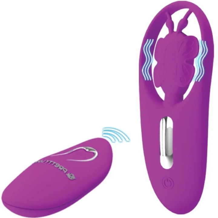 Dancing Butterfly Stimulator für Höschen mit Fernbedienung Flieder von Pretty Love Smart | Fesselliebe.de