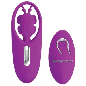 Dancing Butterfly Stimulator für Höschen mit Fernbedienung Flieder von Pretty Love Smart
