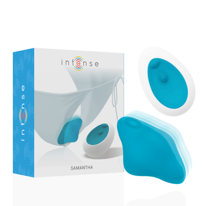 Samantha Pantie mit Fernbedienung Blau von Intense Fun | Fesselliebe.de