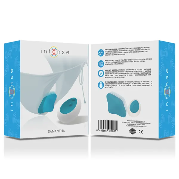 Samantha Pantie mit Fernbedienung Blau von Intense Fun | Fesselliebe.de