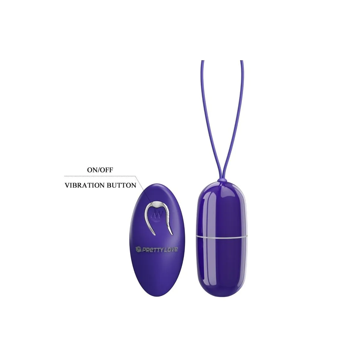 Arvin Youth Verletzt Ei mit Fernbedienung Violett von Pretty Love Youth | Fesselliebe.de