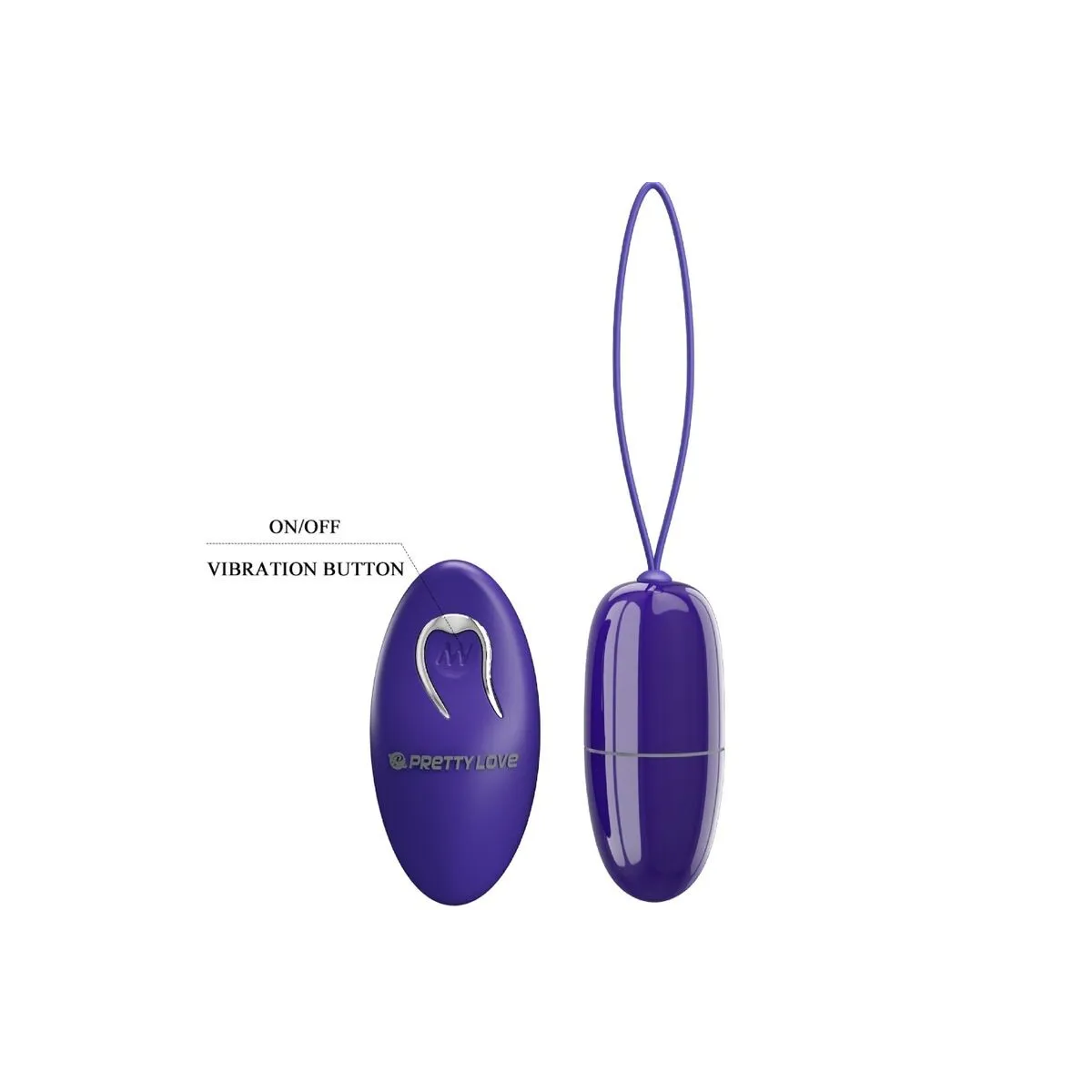 Selkie Youth Mini Vibrierendes Ei Violet mit Fernbedienung von Pretty Love Youth | Fesselliebe.de
