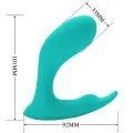 Idabelle Vibration & Pulsation mit Fernbedienung Blau von Pretty Love Bottom