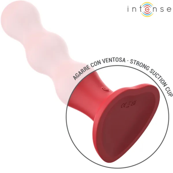 Cody Vibrator mit Saugnäpfen Rote mit Fernbedienung von Intense Fun | Fesselliebe.de