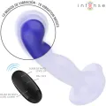 Shorty Vibrator mit Saugnäpfen Blau mit Fernbedienung von Intense Fun