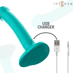 Katie Vibrator mit Saugnäpfen 10 Vibrationen Blau mit Fernbedienung von Intense Fun