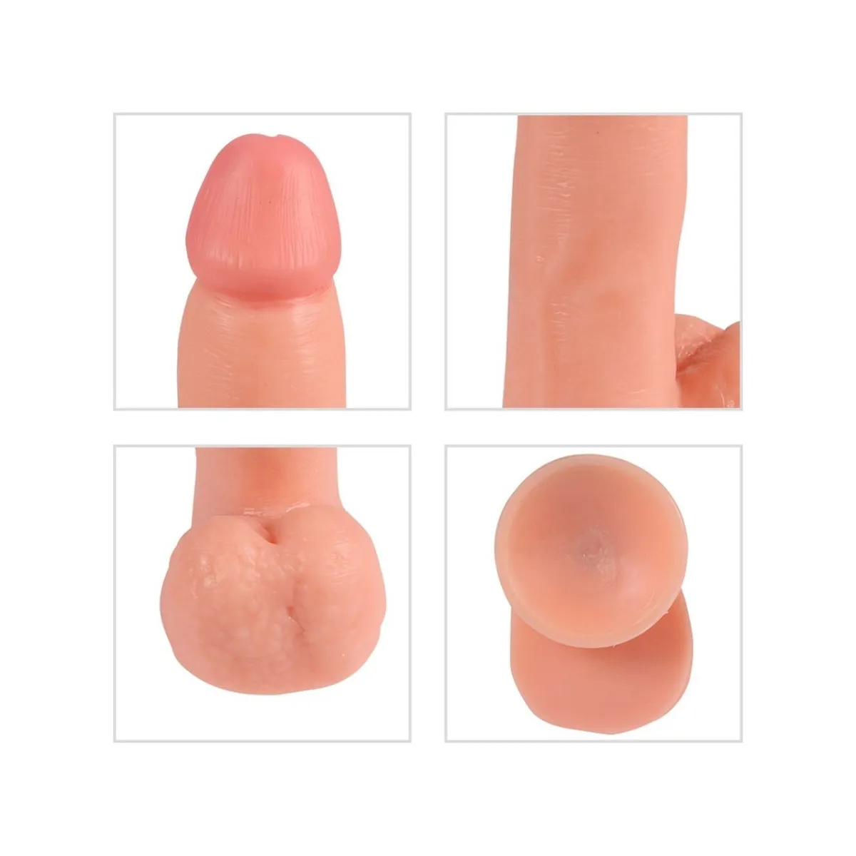 Adam Vibratordildo mit Fernbedienung 21 cm von Shequ | Fesselliebe.de