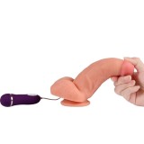 Red Eagle Vibratordildo mit Fernbedienung 17 cm von Shequ | Fesselliebe.de