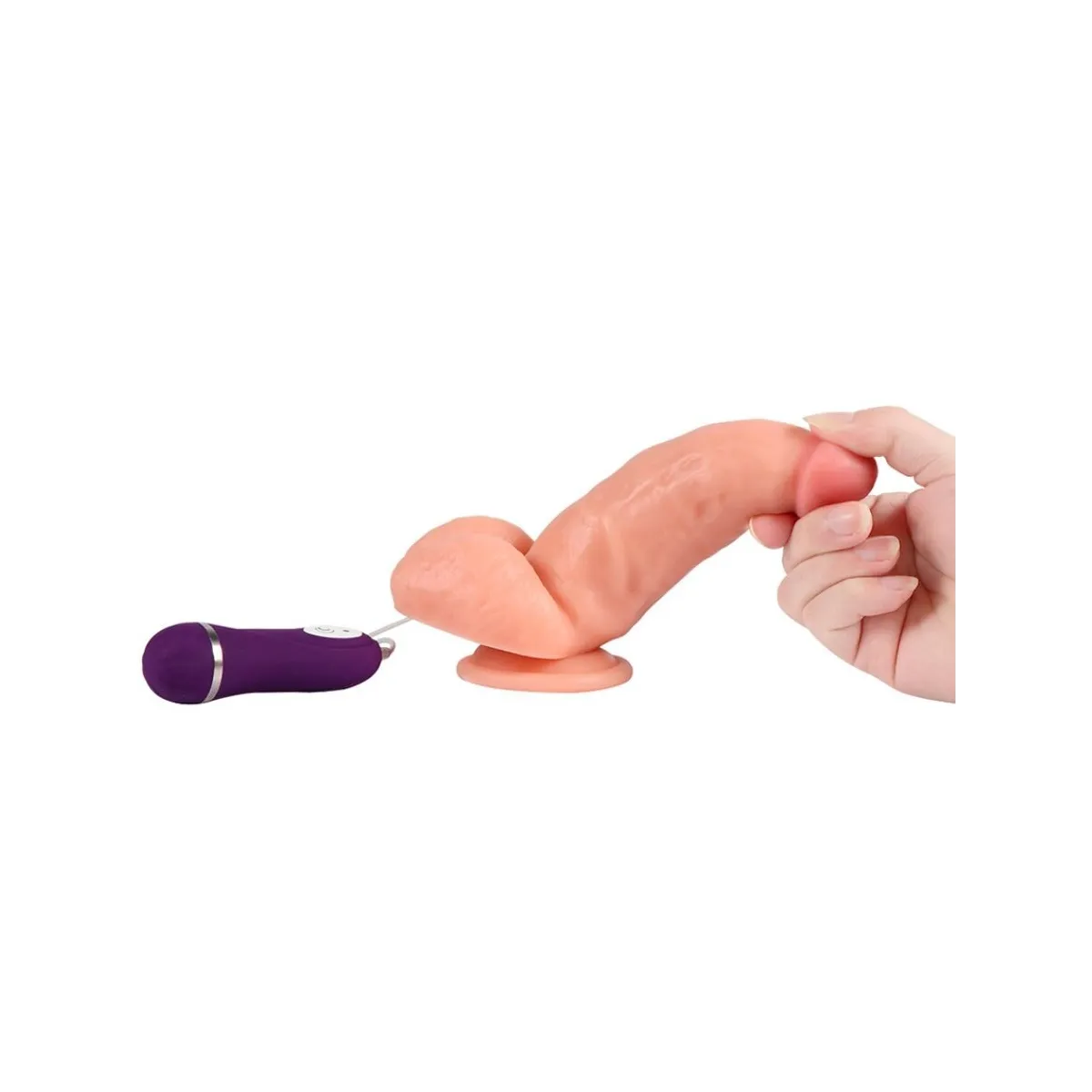 Soldier Vibrator Dildo mit Fernbedienung 16 cm von Shequ | Fesselliebe.de