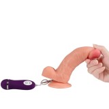 Iron Dragon Vibratordildo mit Fernbedienung 17,5 cm von Shequ | Fesselliebe.de