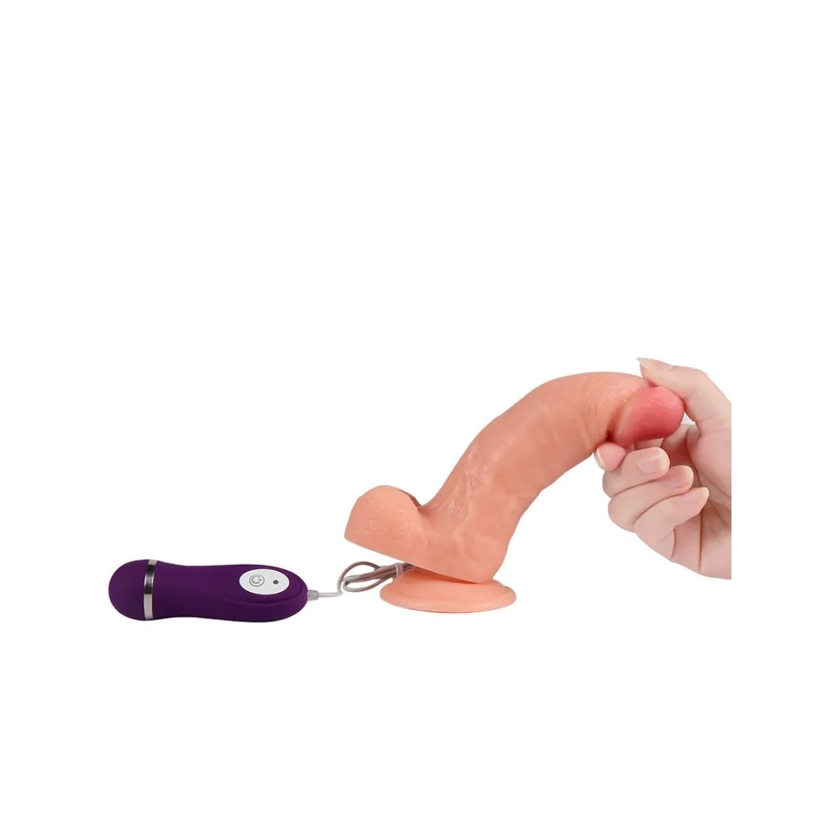 Iron Dragon Vibratordildo mit Fernbedienung 17,5 cm von Shequ | Fesselliebe.de