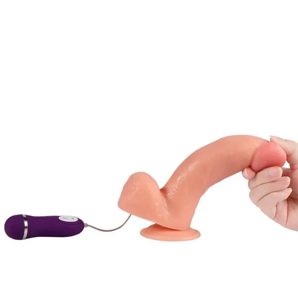 Phantom Vibrierender Dildo mit Fernbedienung 20 cm von Shequ | Fesselliebe.de