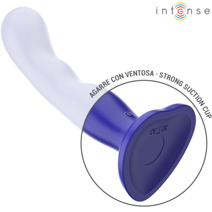 Shorty Vibrator mit Saugnäpfen Blau mit Fernbedienung von Intense Fun | Fesselliebe.de