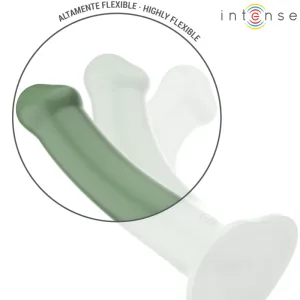 Becca Vibrator mit Saugnapf 10 Vibrationen Grüne mit Fernbedienung von Intense Fun