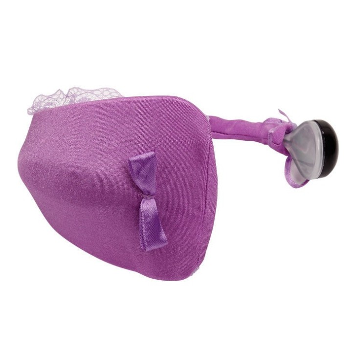 Tanga mit Vibrator mit Flieder mit Fernbedienung von Baile Stimulating | Fesselliebe.de