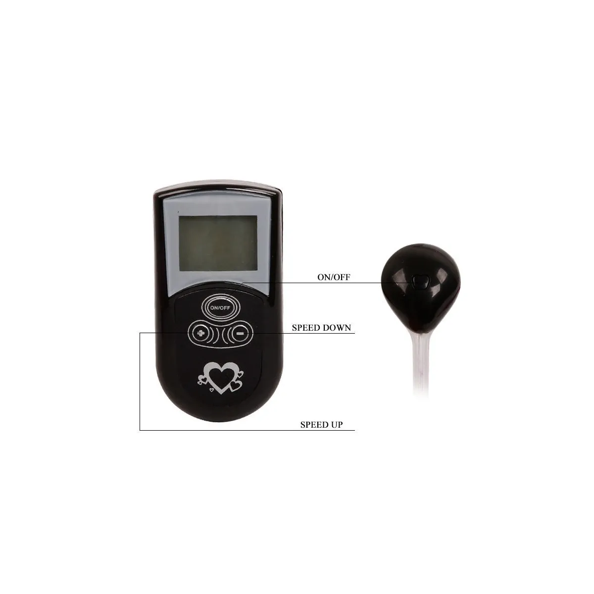 Tanga mit Vibrator mit Flieder mit Fernbedienung von Baile Stimulating | Fesselliebe.de