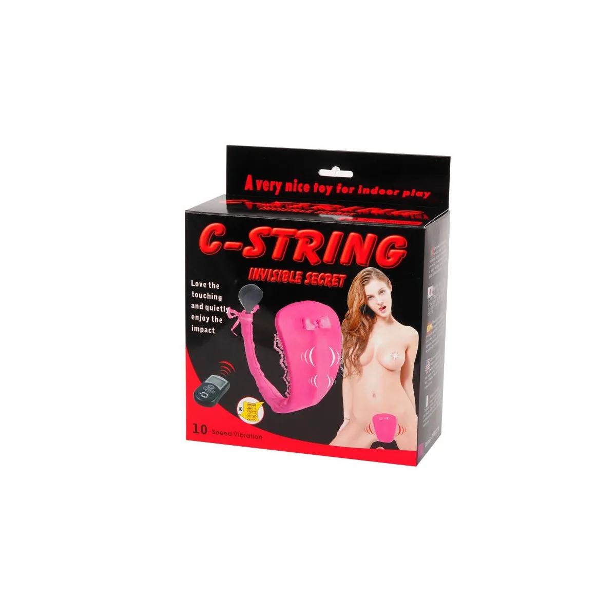 Tanga mit Vibrator mit Flieder mit Fernbedienung von Baile Stimulating | Fesselliebe.de