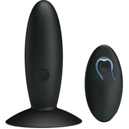 Wiederaufladbarer Analplug mit Vibration und Kontrolle von Pretty Love Bottom | Fesselliebe.de