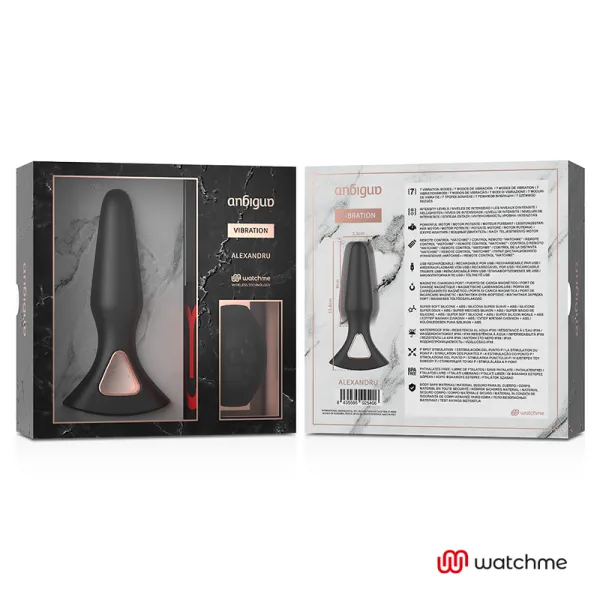 Watchme mit Fernbedienung Vibrator Anal Plug Alexandru von anbiguo | Fesselliebe.de