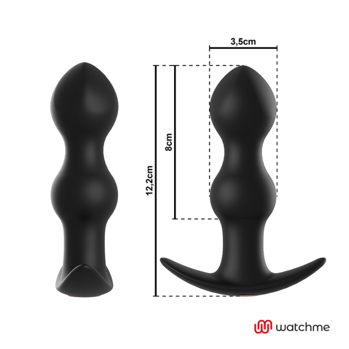 Watchme mit Fernbedienungsstecker Analvibrator Tiberio von anbiguo | Fesselliebe.de