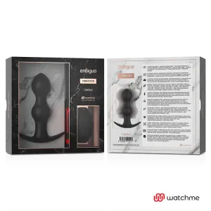 Watchme mit Fernbedienungsstecker Analvibrator Tiberio von anbiguo