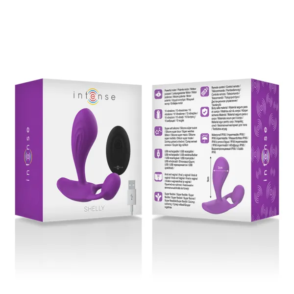 Shelly Plug Anal mit Fernbedienung Lila von Intense Anal Toys | Fesselliebe.de