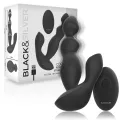 Cora Anal Plug Silikon mit Fernbedienung von Black&Silver