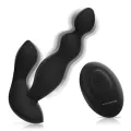 Cora Anal Plug Silikon mit Fernbedienung von Black&Silver