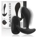Dwayne Anal Plug Silikon mit Fernbedienung von Black&Silver