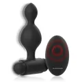 Tucker Kleine Analstecker aus Silikon mit Fernbedienung von Black&Silver