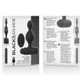 Tucker Kleine Analstecker aus Silikon mit Fernbedienung von Black&Silver