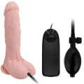 Realistischer Vibrierender und aufblasbarer Dildo 18,8 cm von Baile