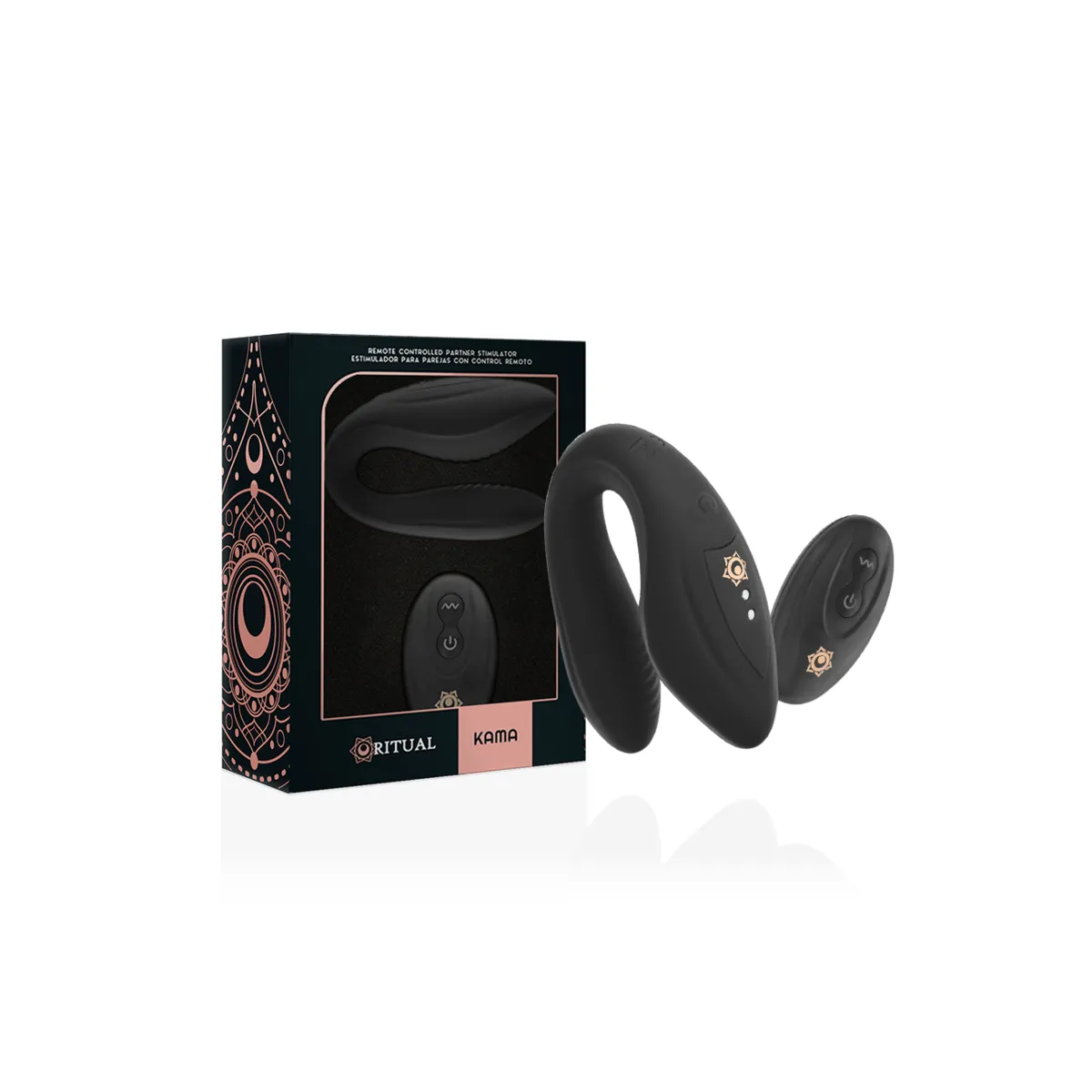 Kama mit Fernbedienung für Paare Azabache von Rithual | Fesselliebe.de