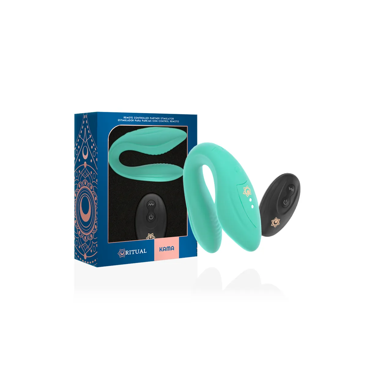 Kama mit Fernbedienung für Paare Aqua von Rithual | Fesselliebe.de
