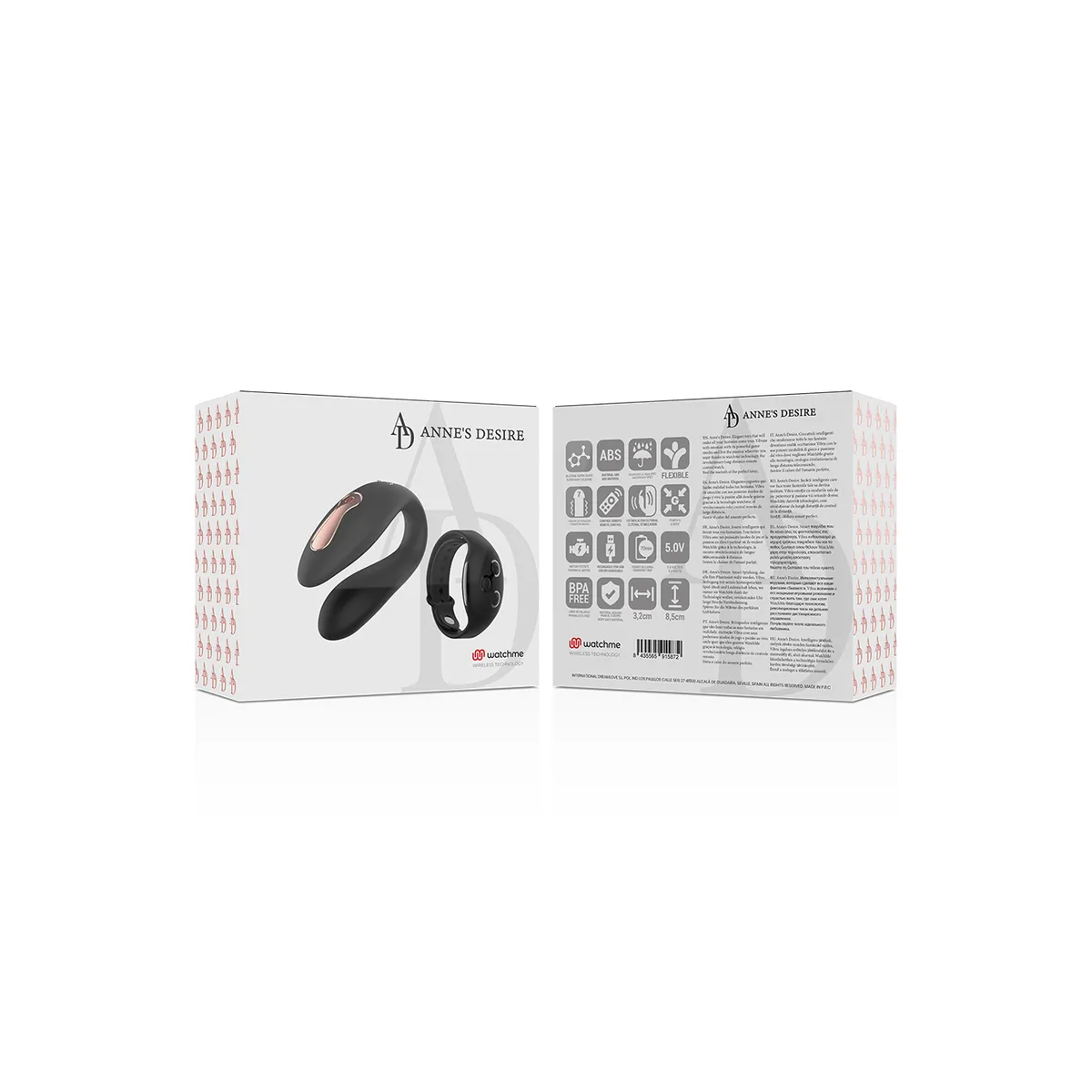 Dual Pleasure Tecnolog A Watchme Black von anne´S Desire | Fesselliebe.de