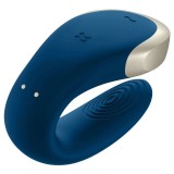 Double Love Luxury Partner Vibrator Blau von Satisfyer Partner | Fesselliebe.de