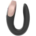 Double Love Luxury Partner Vibrator Schwarz von Satisfyer Partner