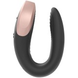 Double Love Luxury Partner Vibrator Schwarz von Satisfyer Partner | Fesselliebe.de