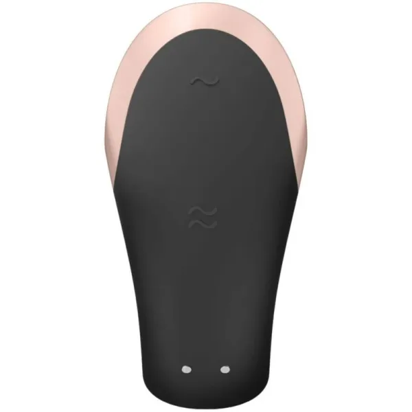 Double Love Luxury Partner Vibrator Schwarz von Satisfyer Partner | Fesselliebe.de