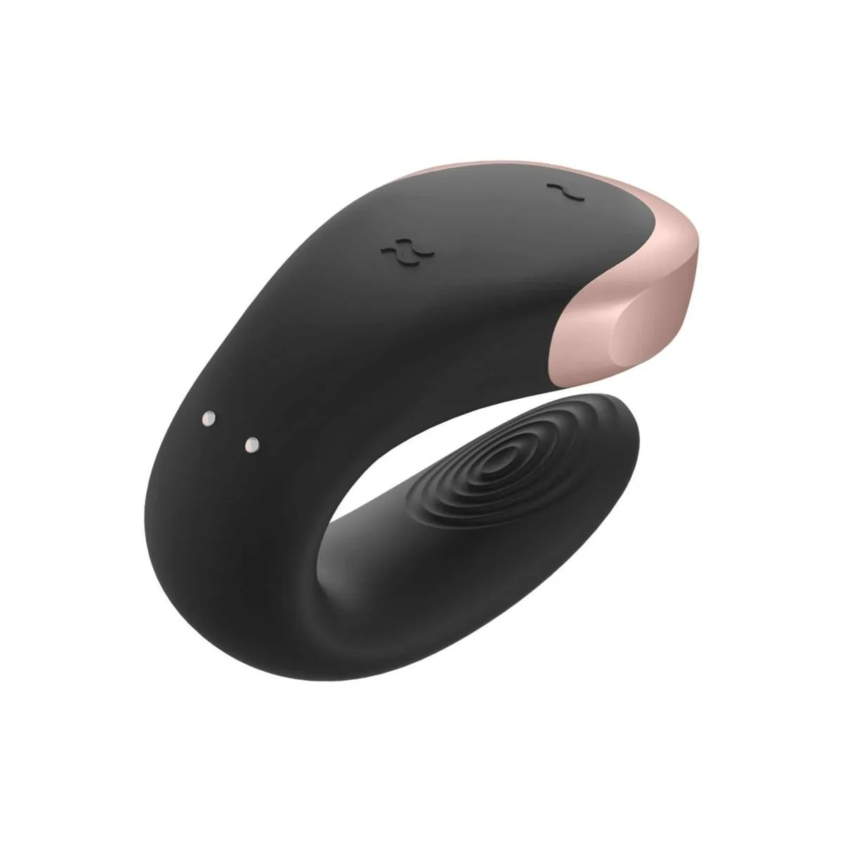 Double Love Luxury Partner Vibrator Schwarz von Satisfyer Partner | Fesselliebe.de
